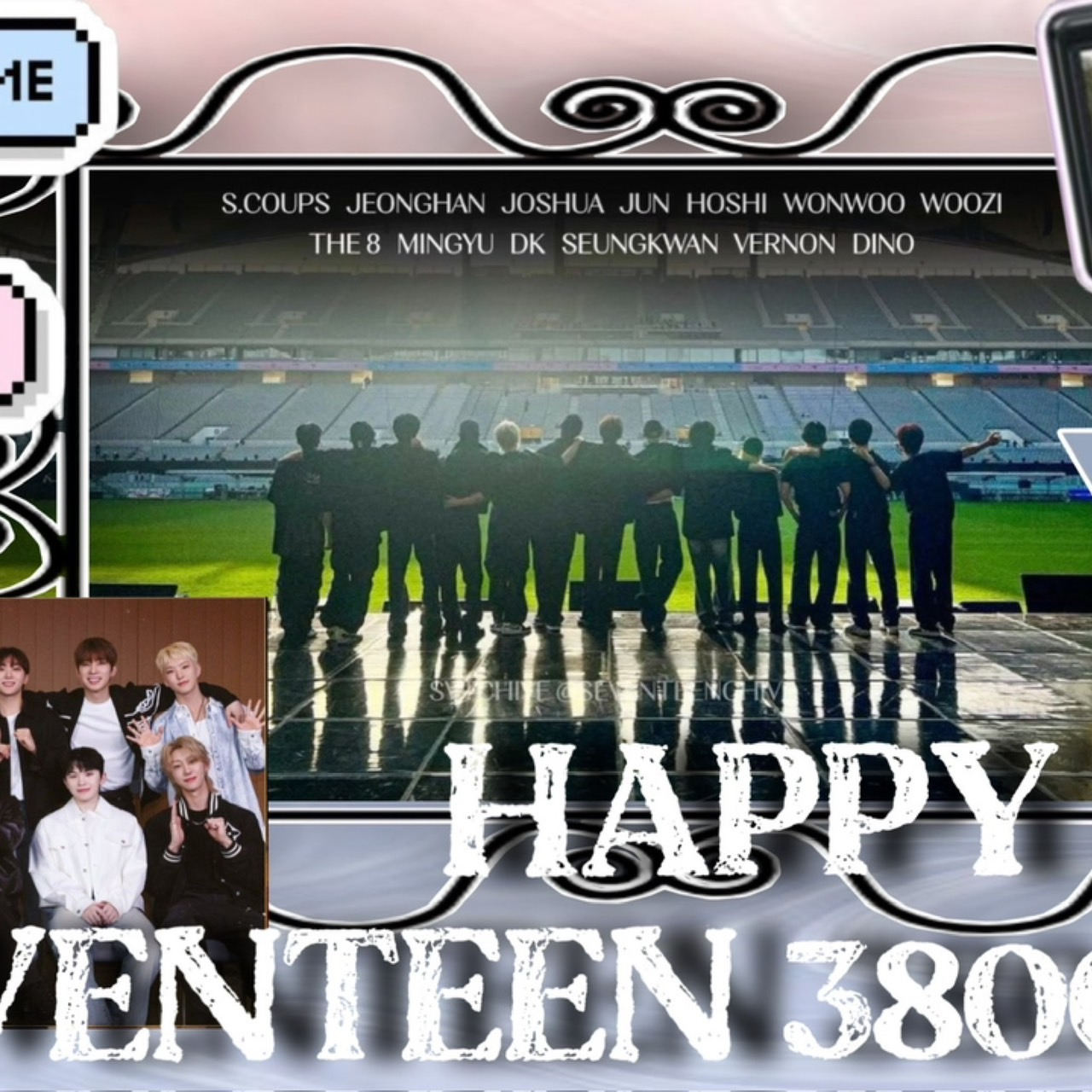Recent activity shot of Mingyu (SEVENTEEN)