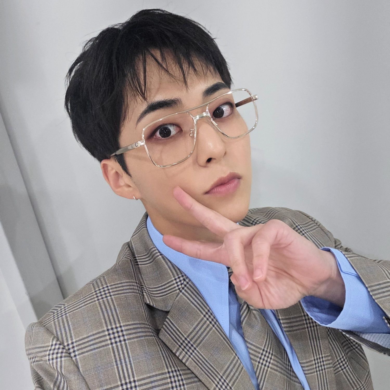 Recent activity shot of Xiumin (EXO)