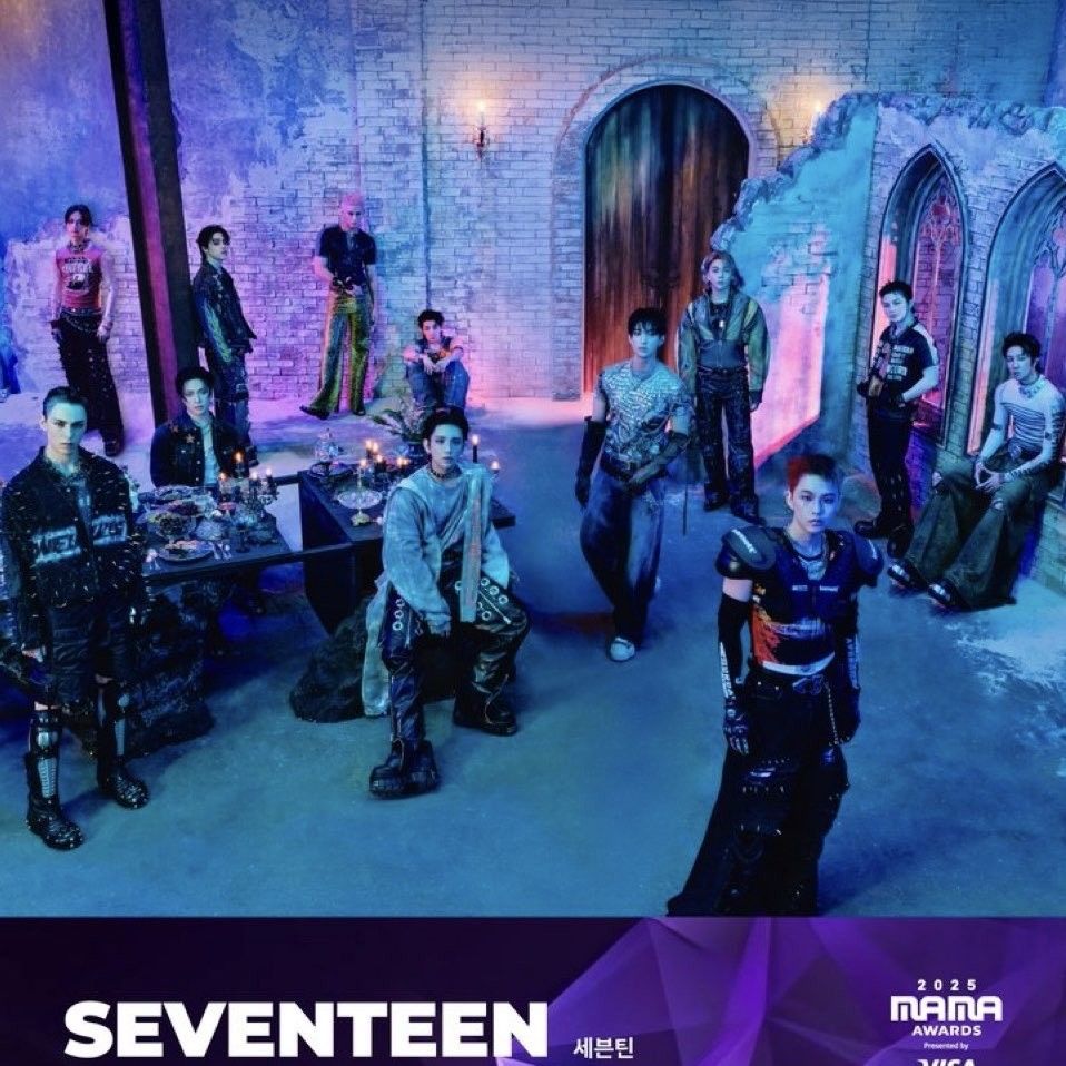 Recent activity shot of SEVENTEEN