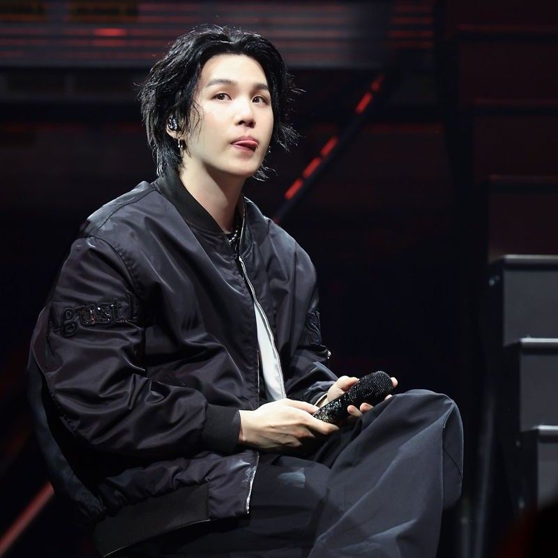 SUGA (防弹少年团)粉丝拍下的瞬间