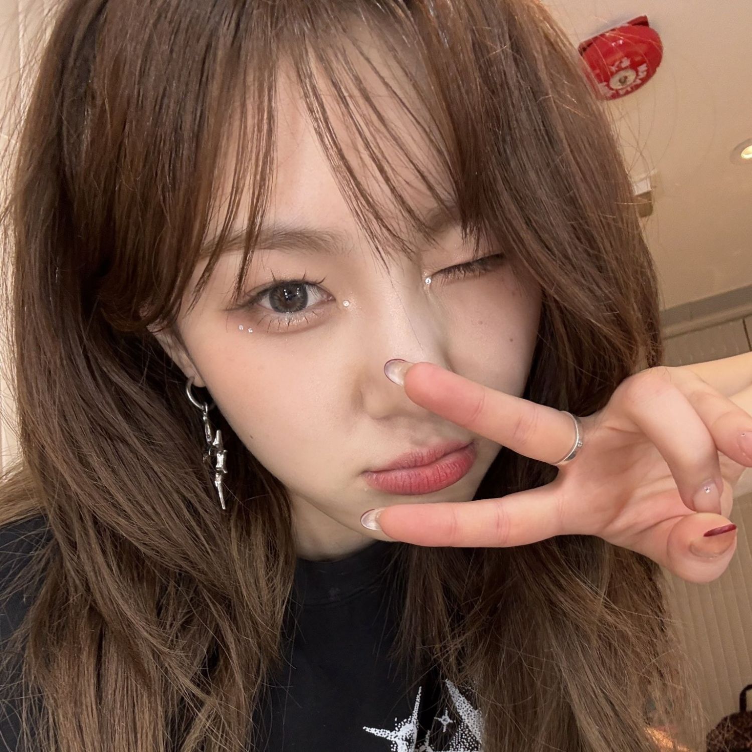 A moment captured by Kim Chaehyun (Kep1er)'s fan