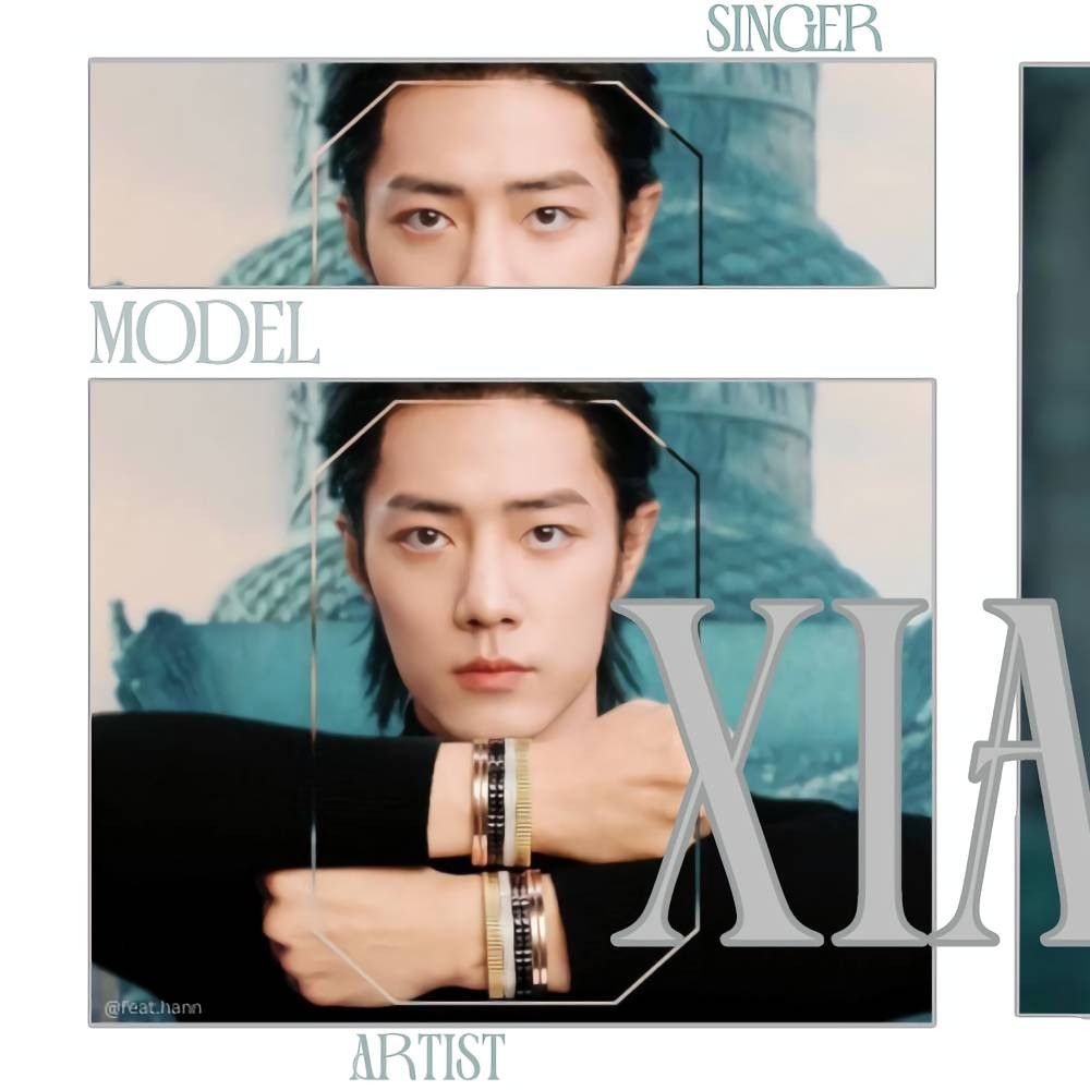 Recent activity shot of Xiao Zhan