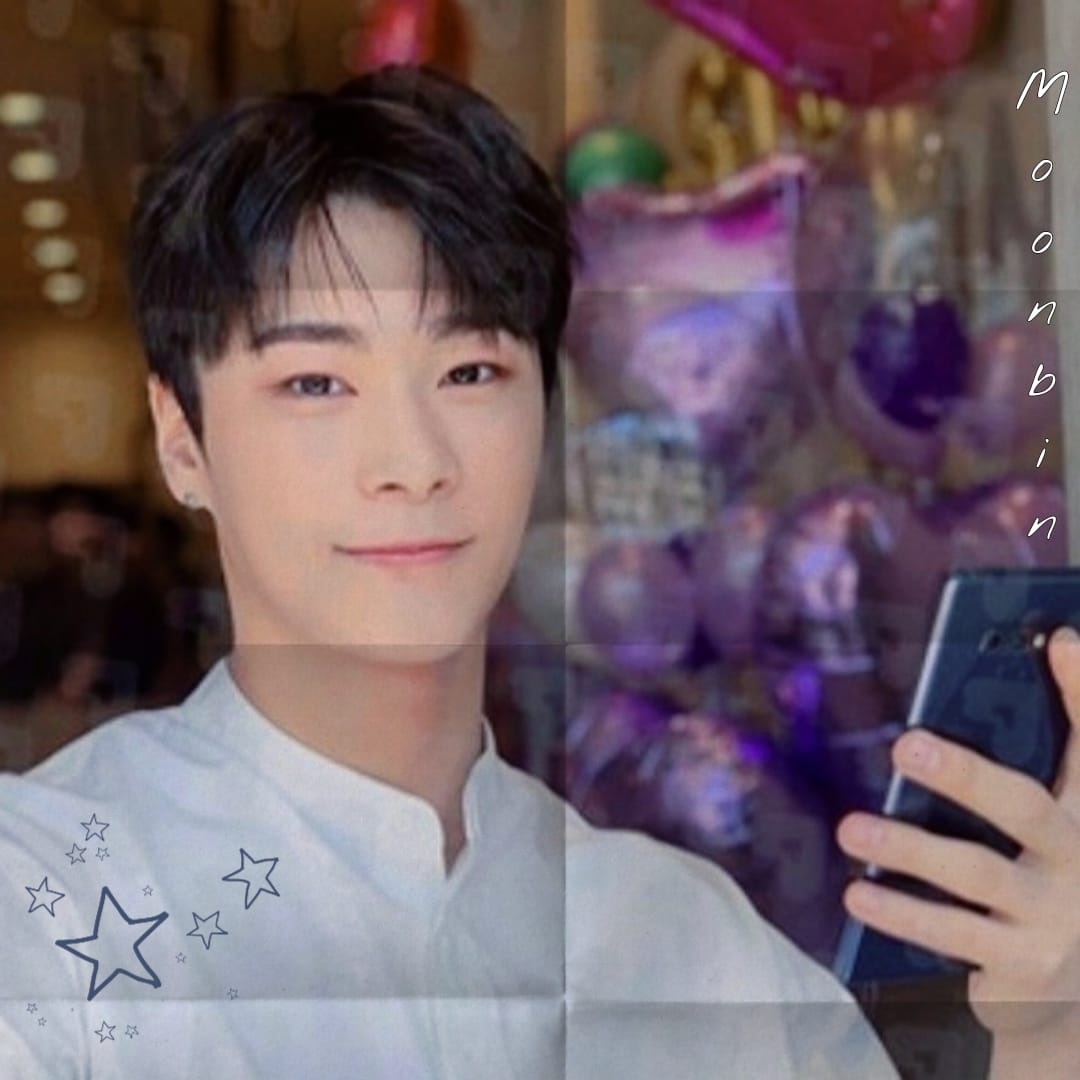 A moment captured by Moonbin (ASTRO)'s fan