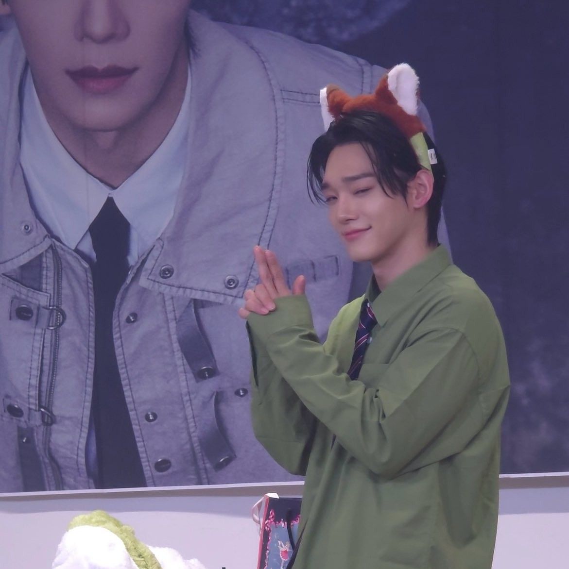 A moment captured by Chen (EXO)'s fan