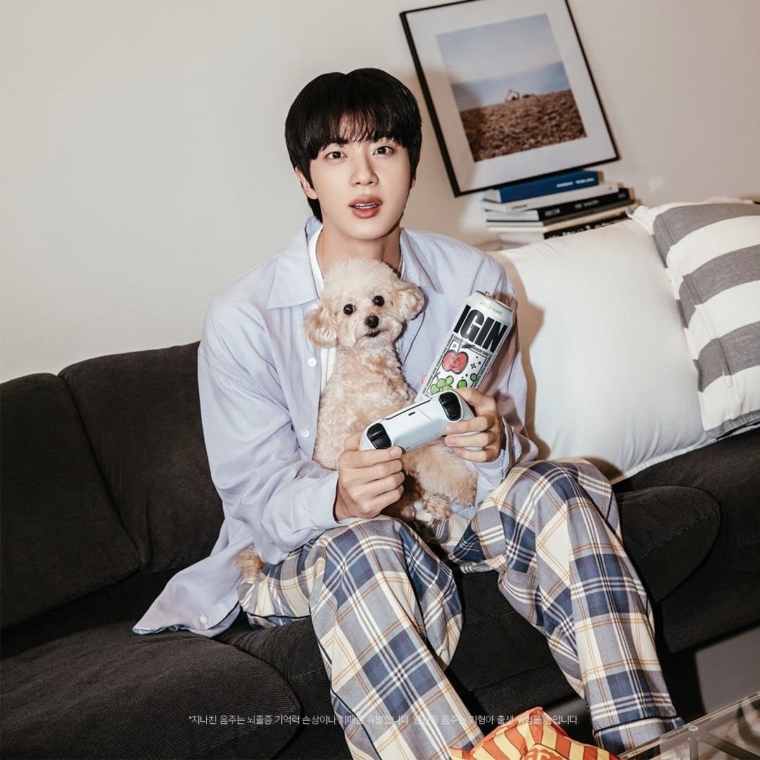 진 (방탄소년단)의 비하인드 컷