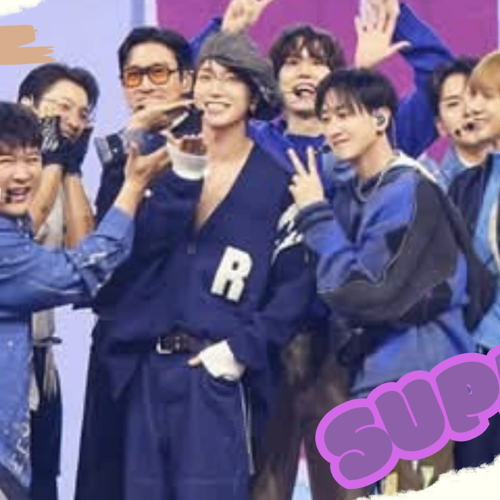 Behind-the-scenes cut of Super Junior