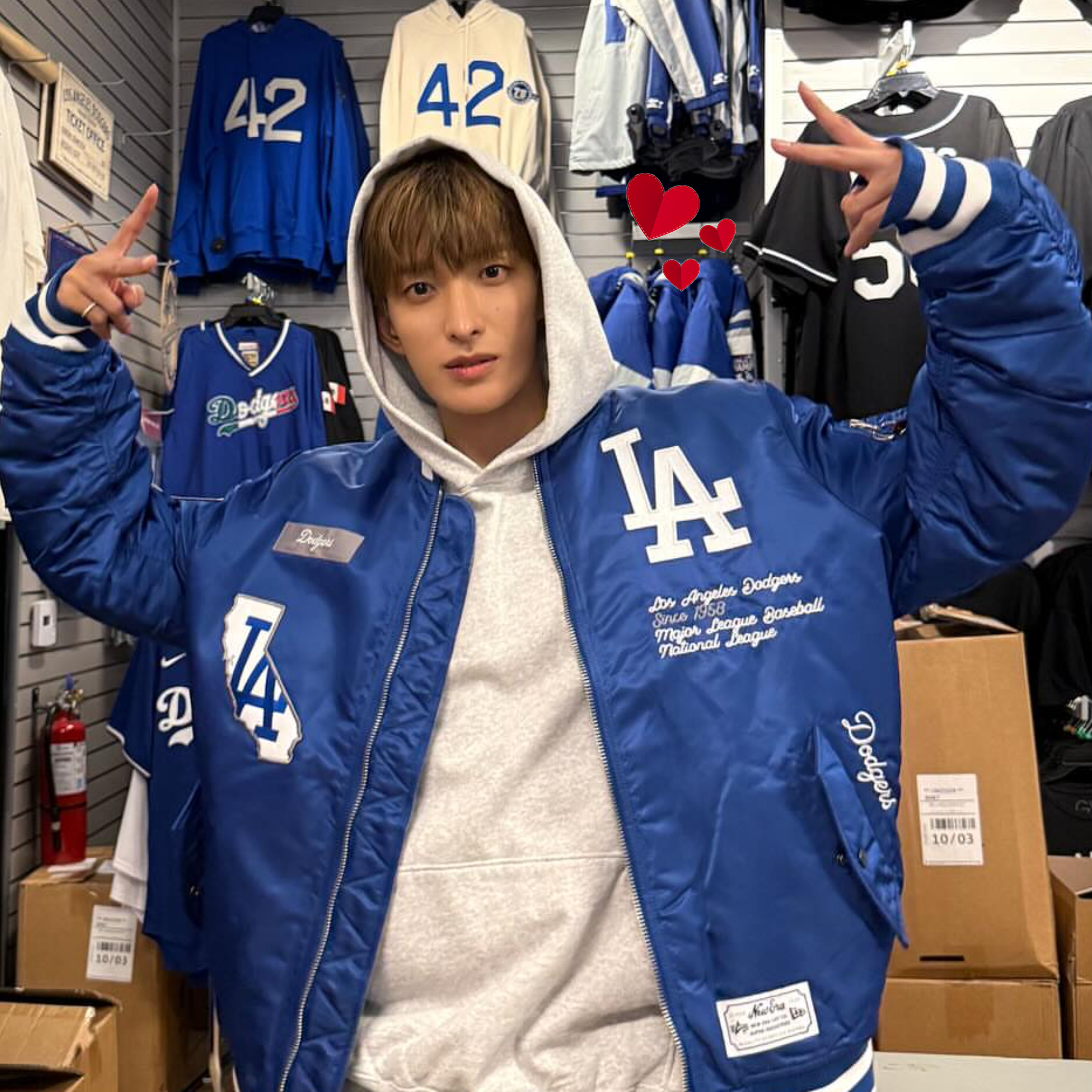 A moment captured by DK (SEVENTEEN)'s fan