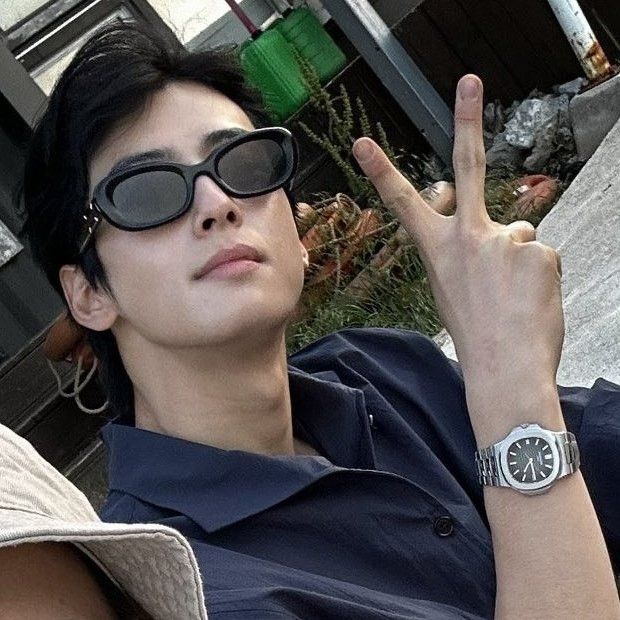 Recent activity shot of Eunwoo (ASTRO)