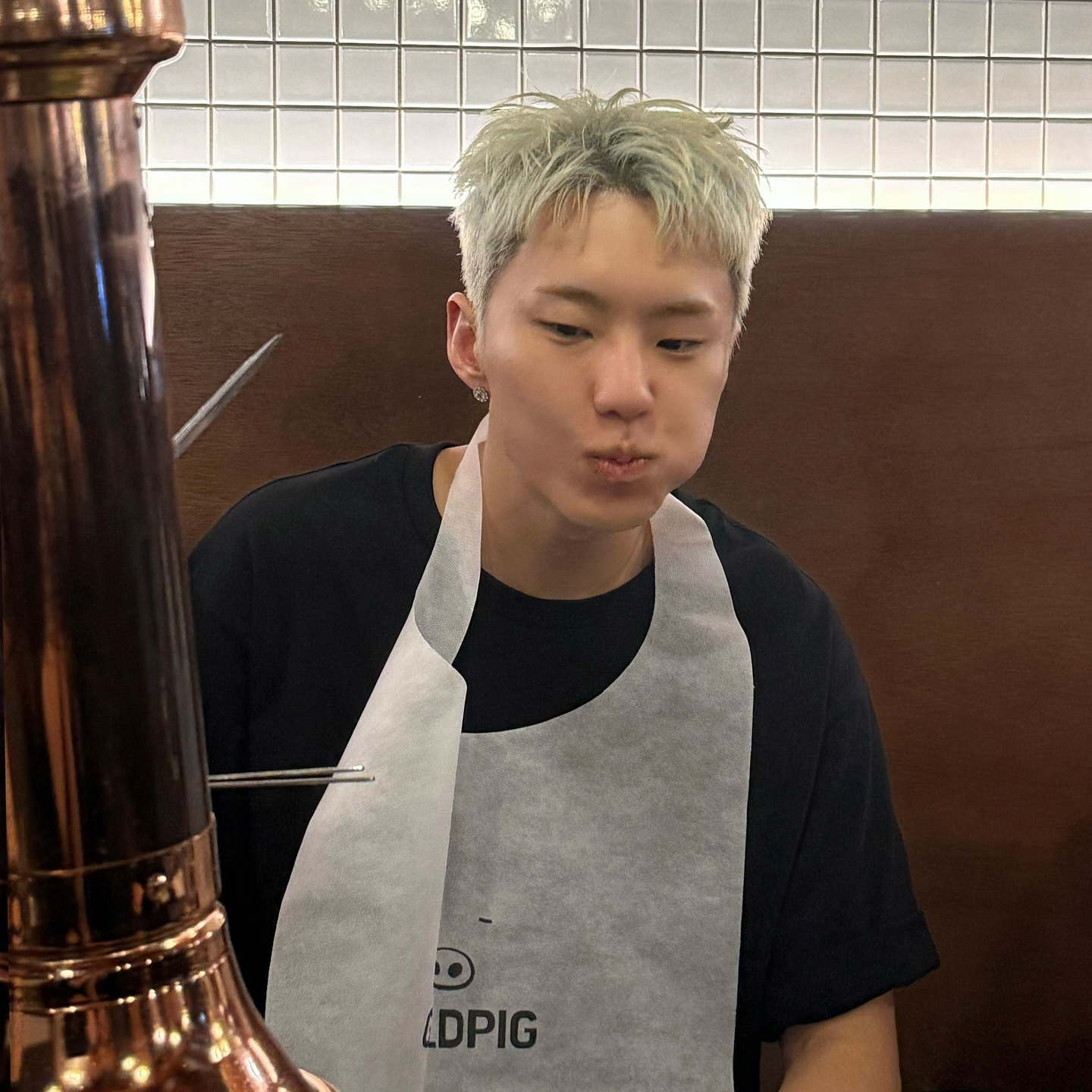 Recent activity shot of Hoshi (SEVENTEEN)