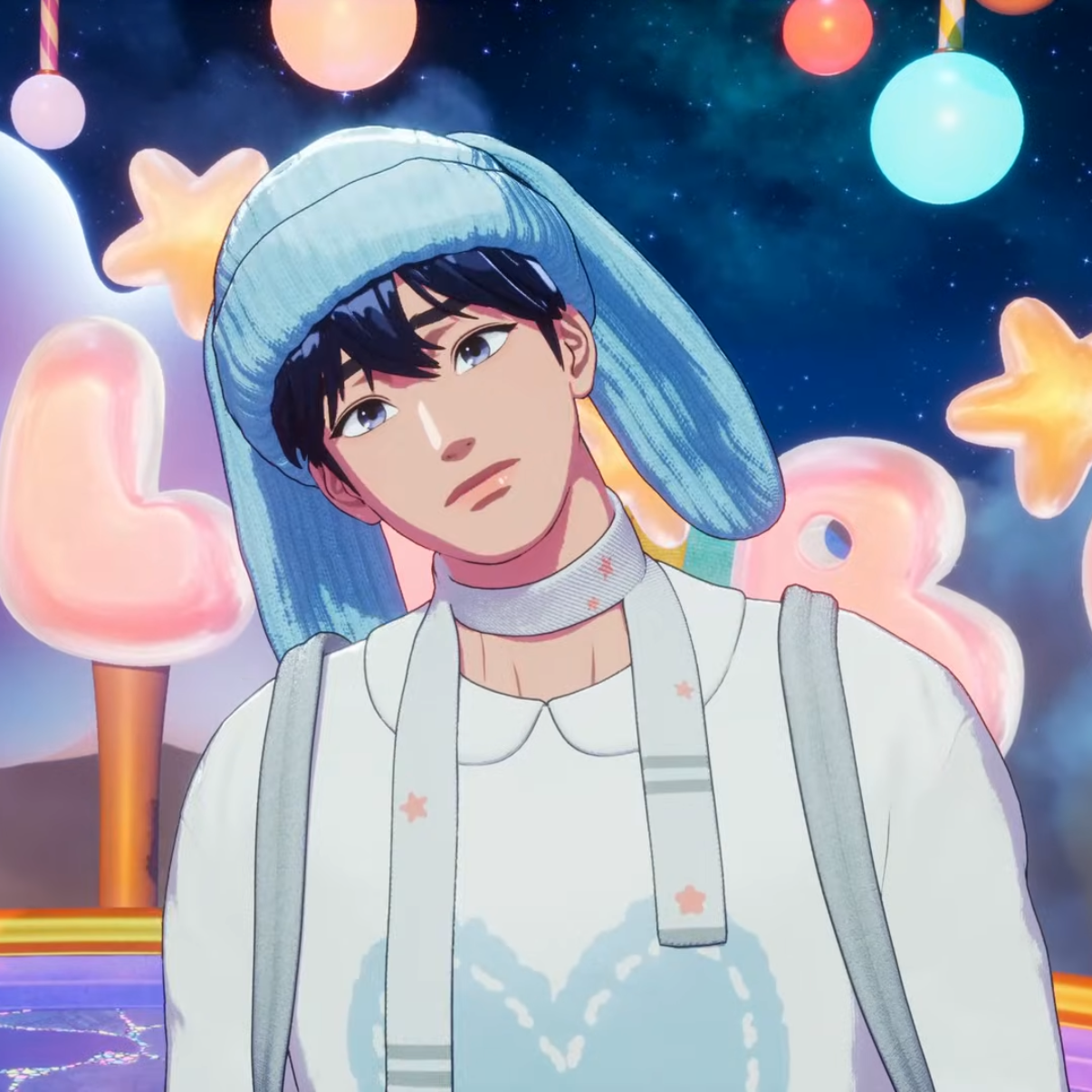 A moment captured by Yejun (PLAVE)'s fan