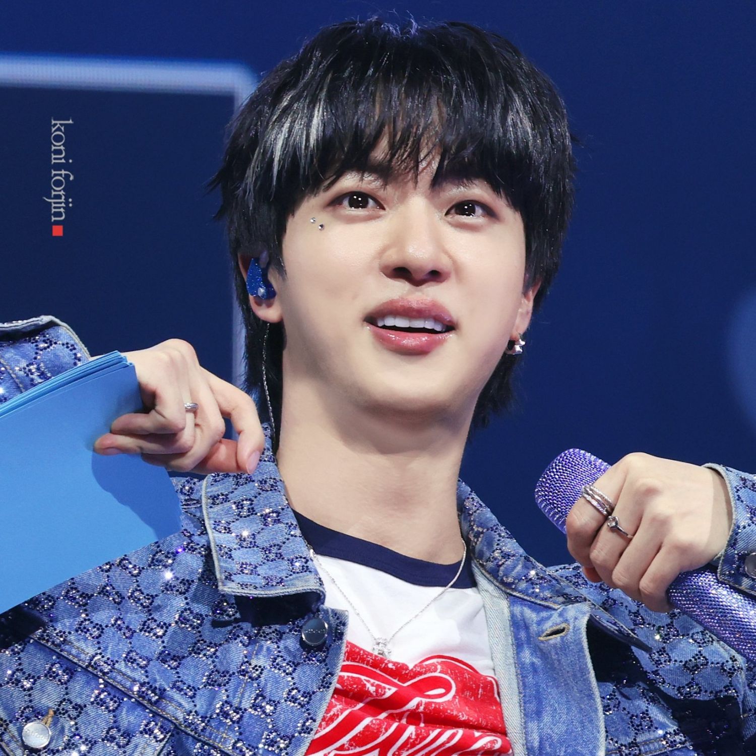 A moment captured by Jin (BTS)'s fan