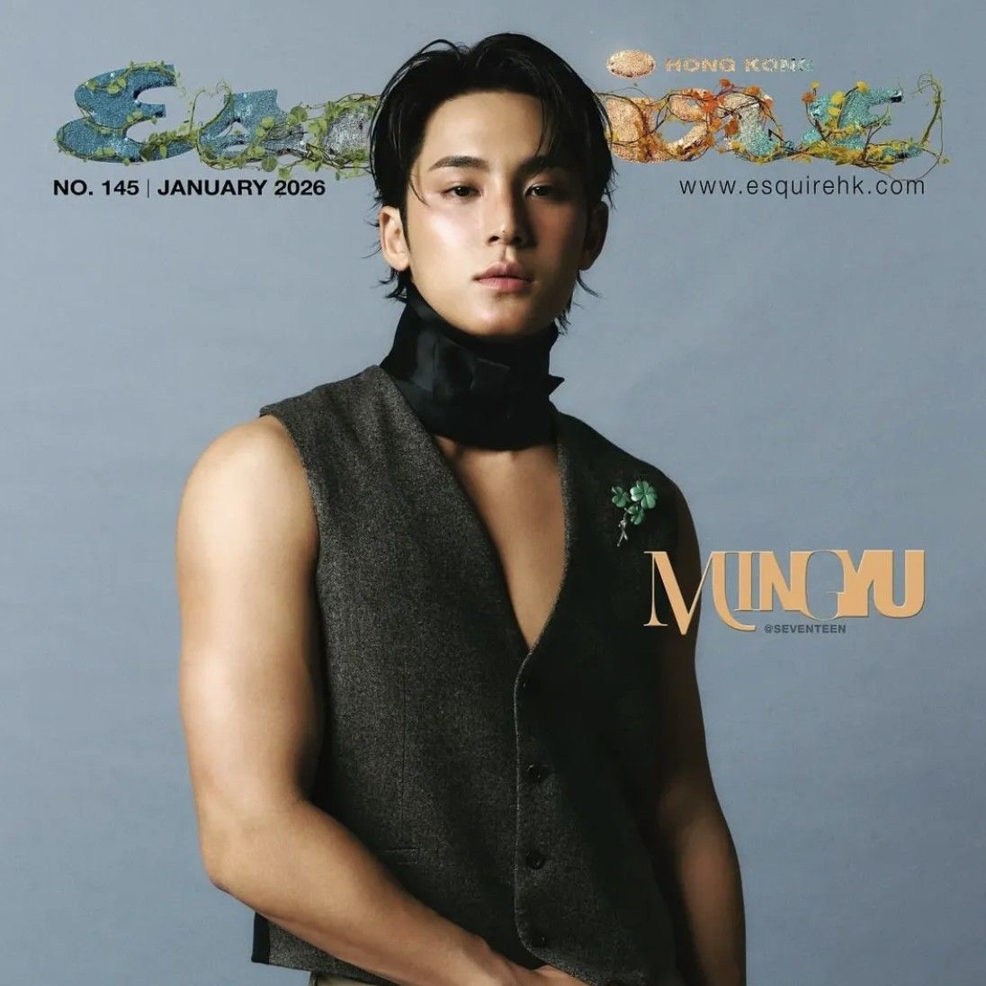 Recent activity shot of Mingyu (SEVENTEEN)