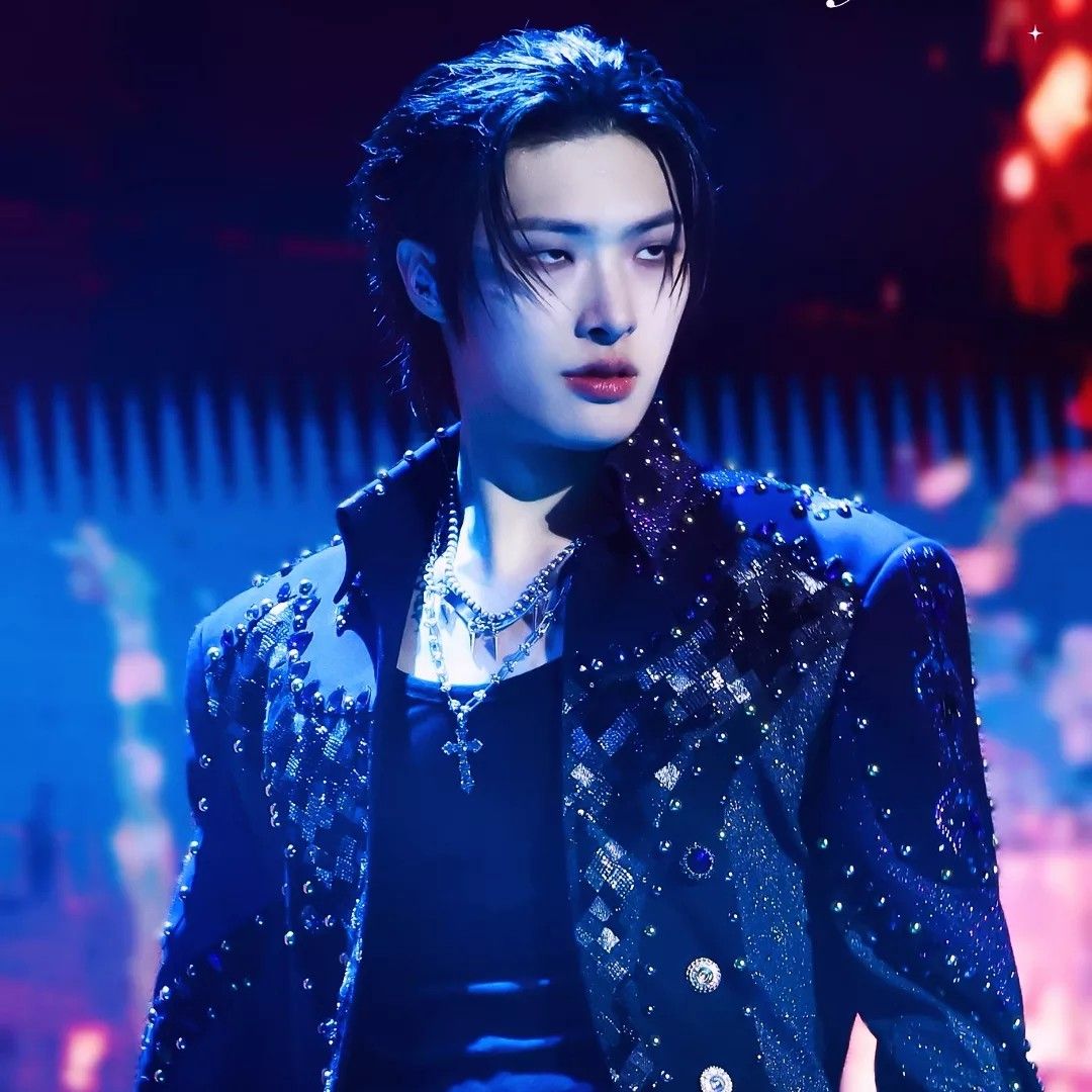 A moment captured by Mingi (ATEEZ)'s fan
