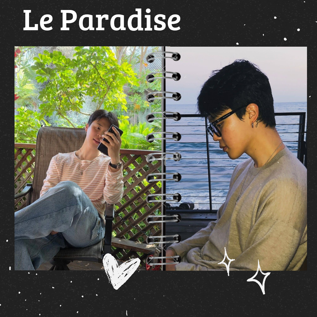 A moment captured by Jimin (BTS)'s fan