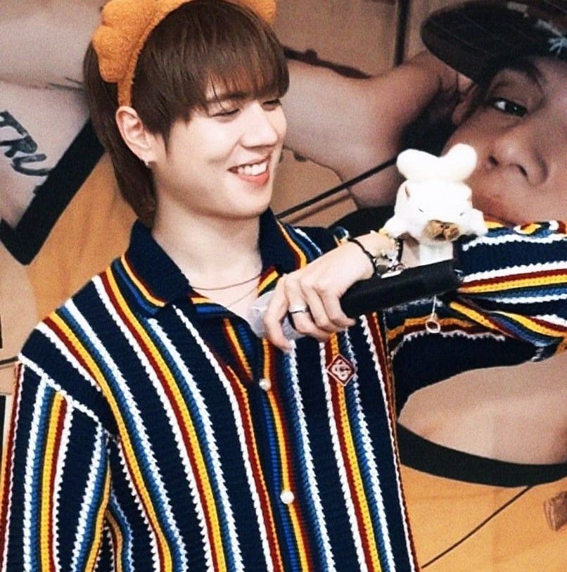 Recent activity shot of Yugyeom (GOT7)