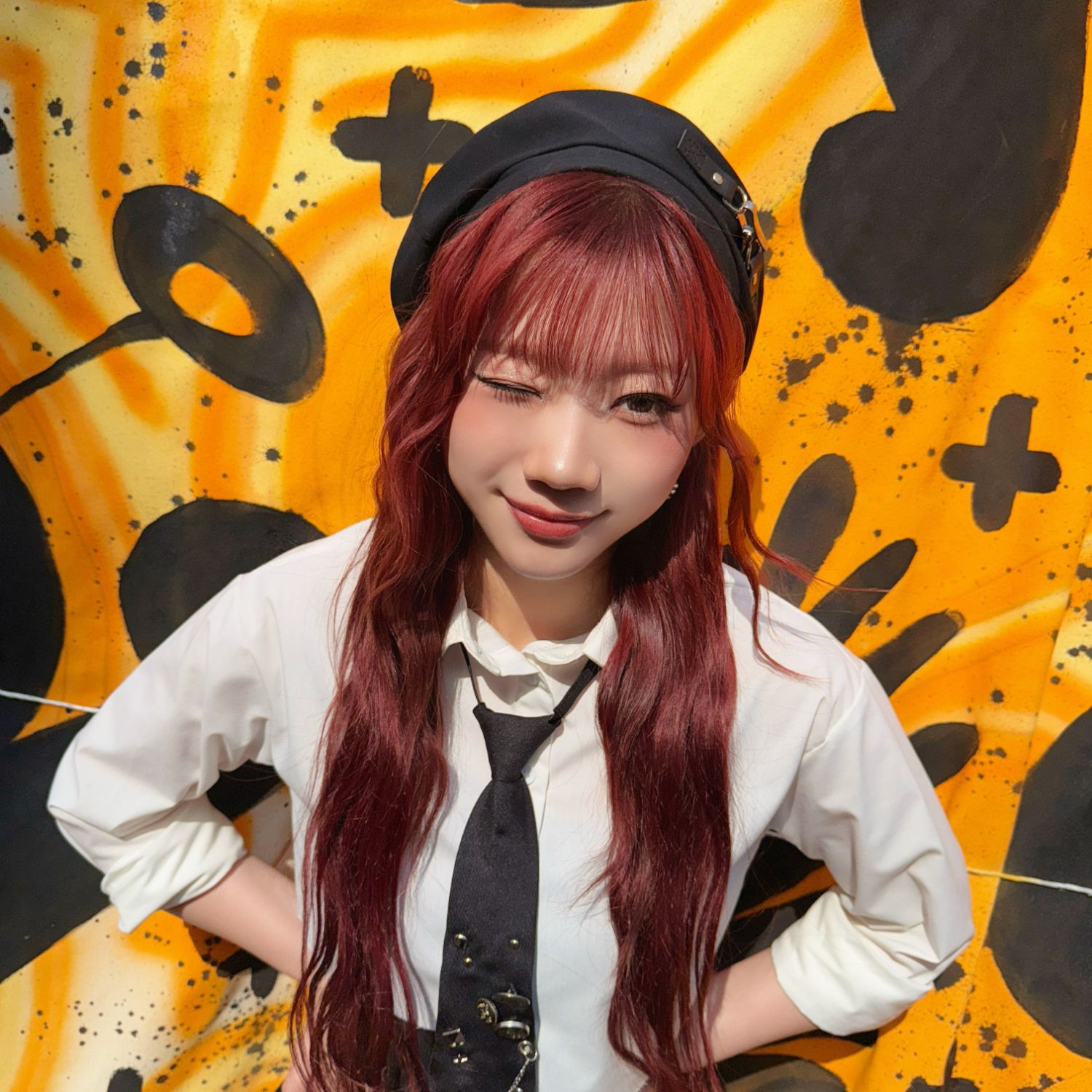 Behind-the-scenes cut of Sakaguchi Rino (IS:SUE)