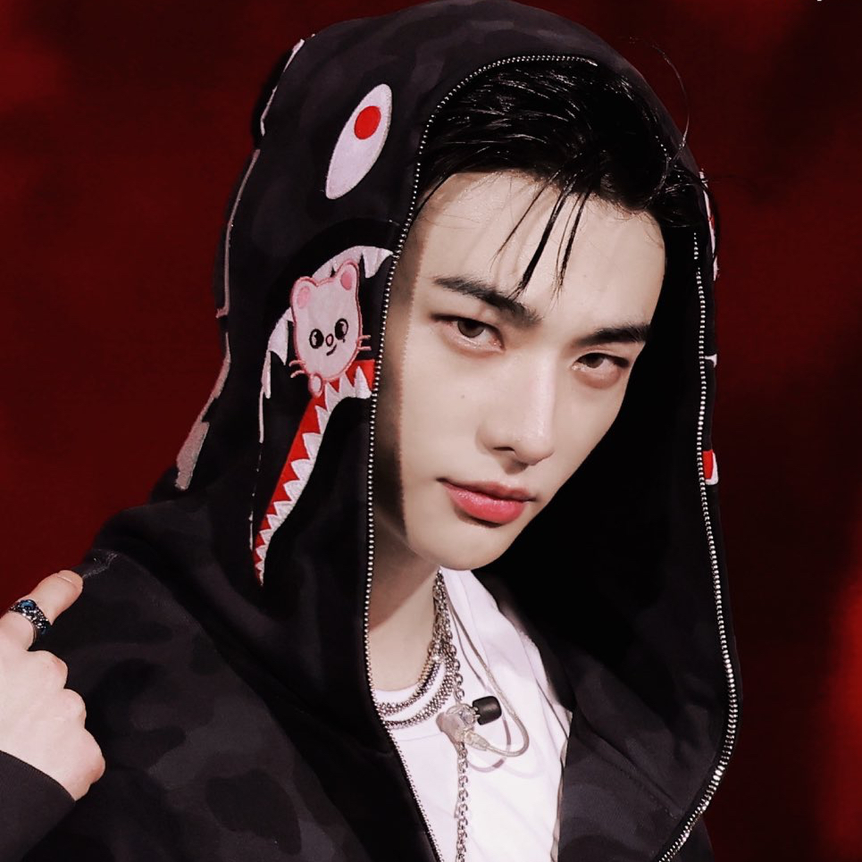 Recent activity shot of Hyunjin (Stray Kids)