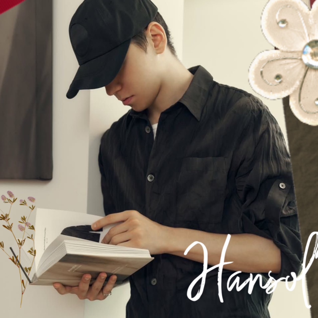 A moment captured by Vernon (SEVENTEEN)'s fan