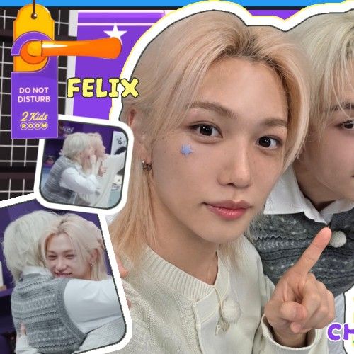 Recent activity shot of Felix (Stray Kids)