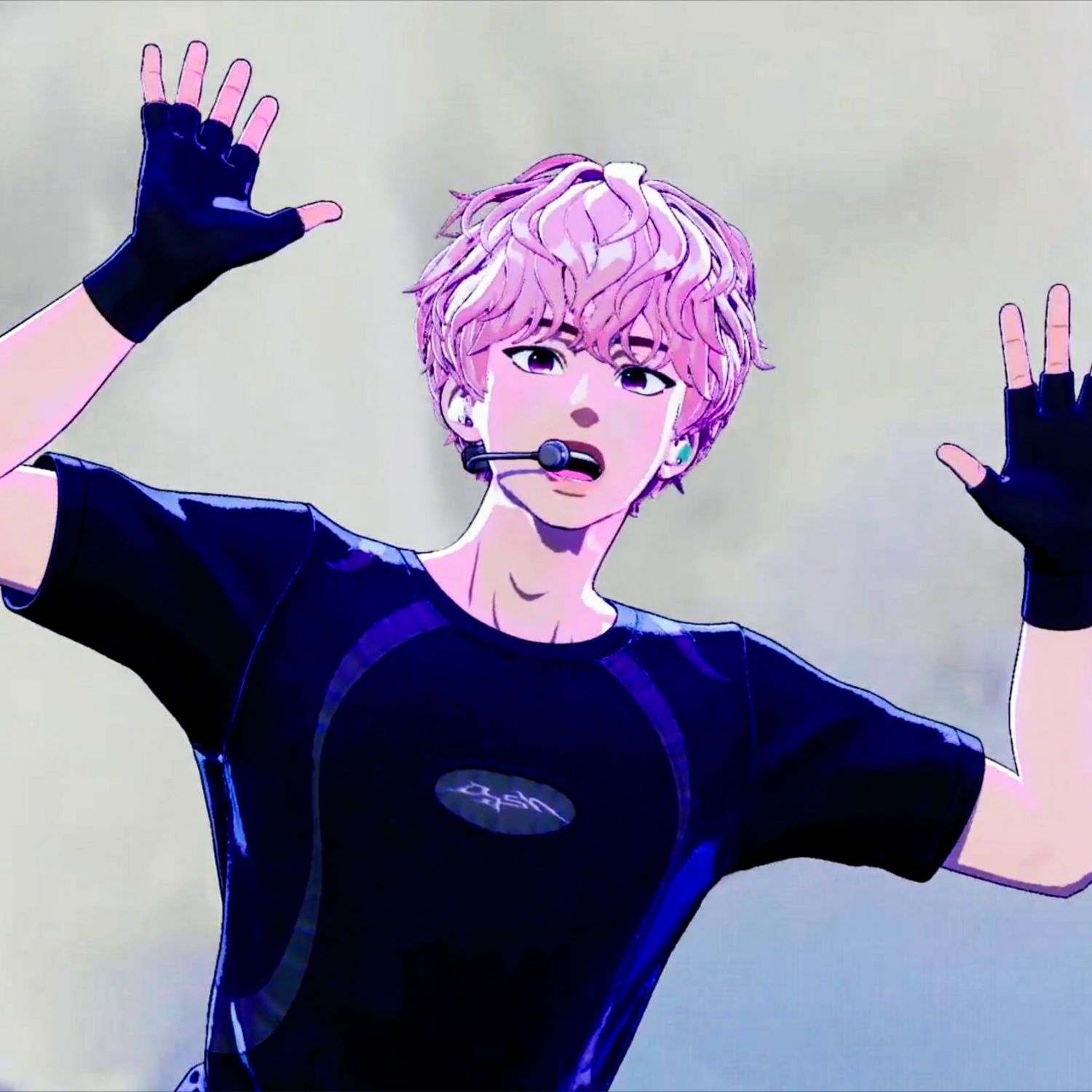 Recent activity shot of Bamby (PLAVE)