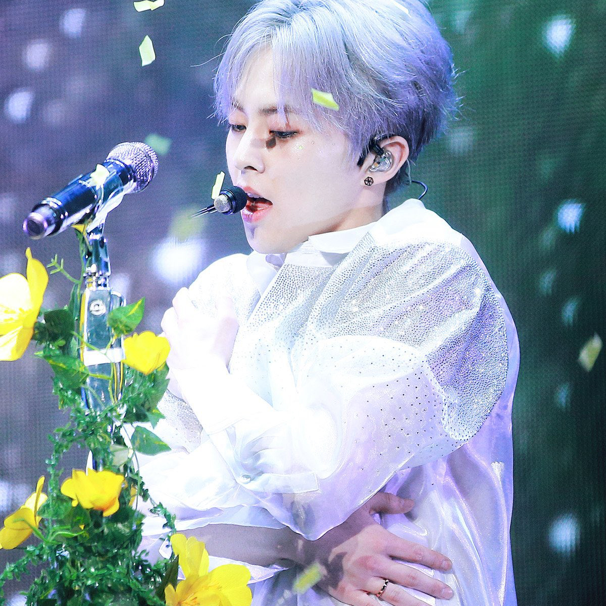 Momen yang diabadikan oleh penggemar Xiumin (EXO)