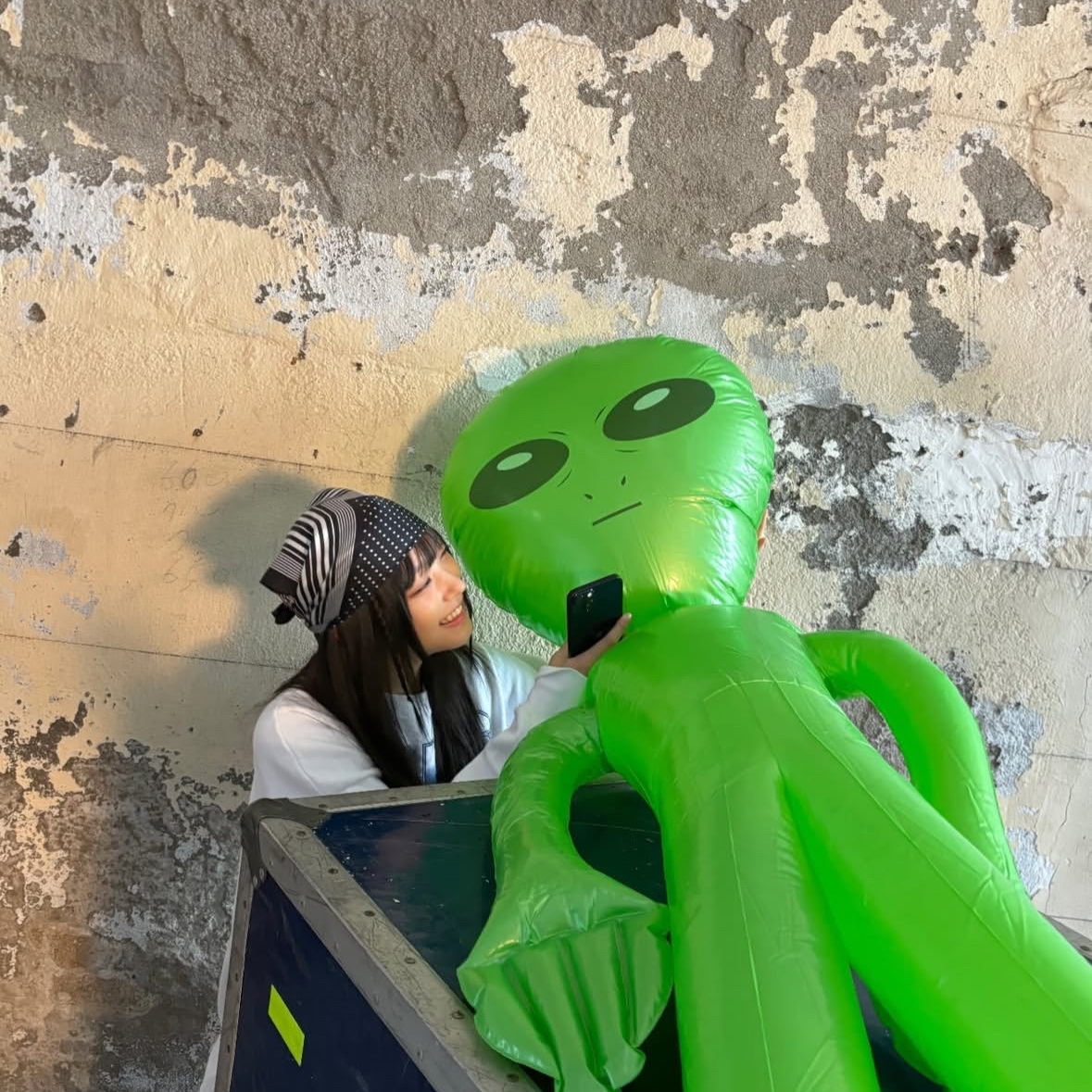 A moment captured by Haerin (NewJeans)'s fan