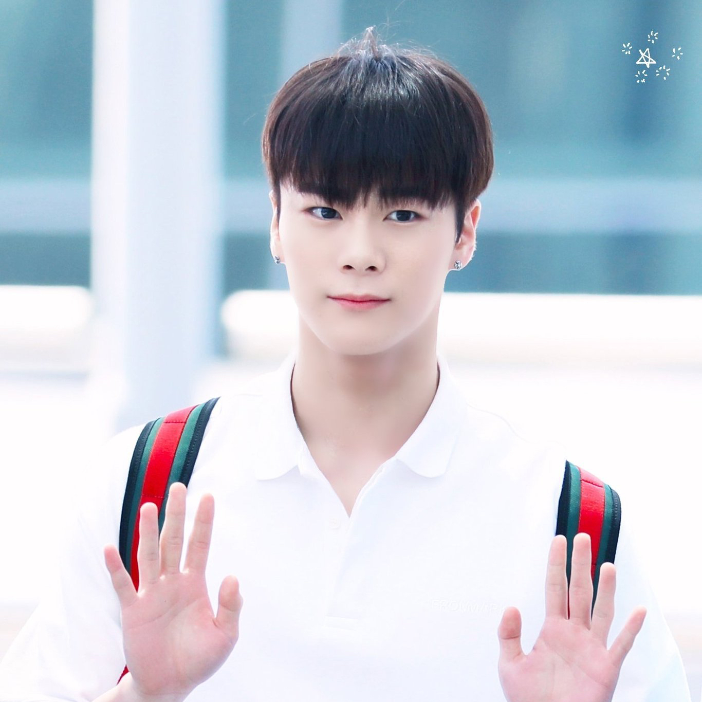 Recent activity shot of Moonbin (ASTRO)