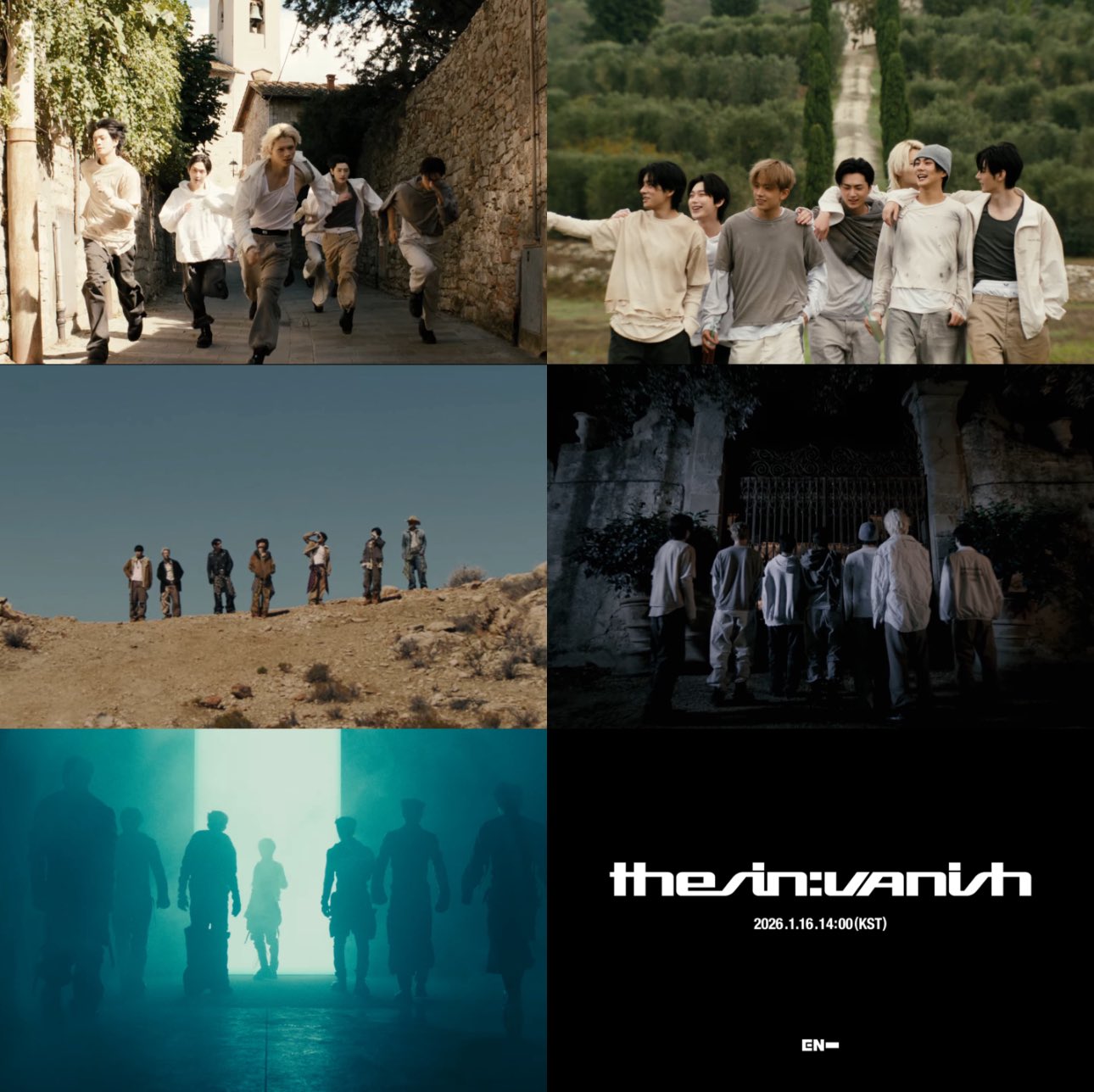 ENHYPEN의 비하인드 컷