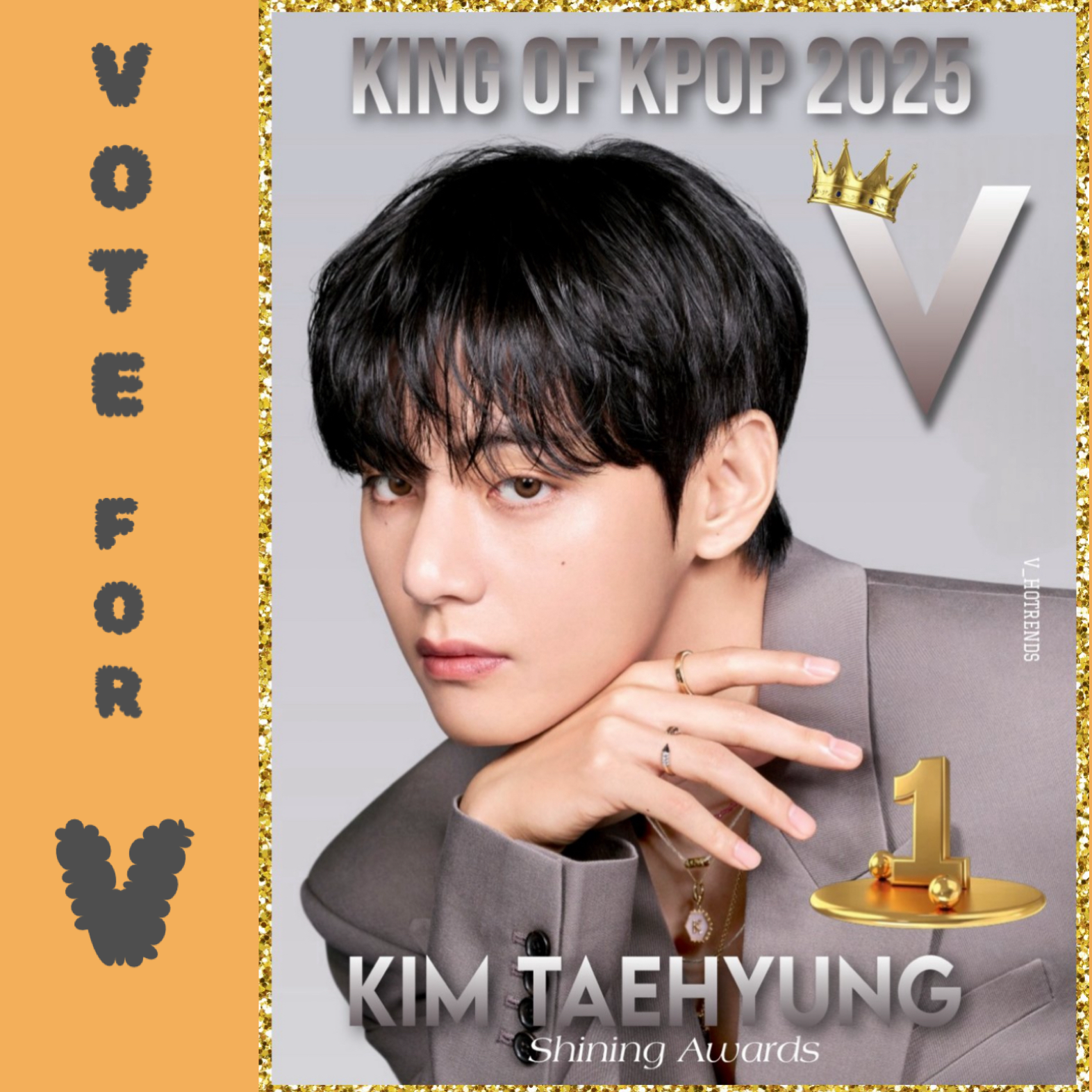 Behind-the-scenes cut of V (BTS)