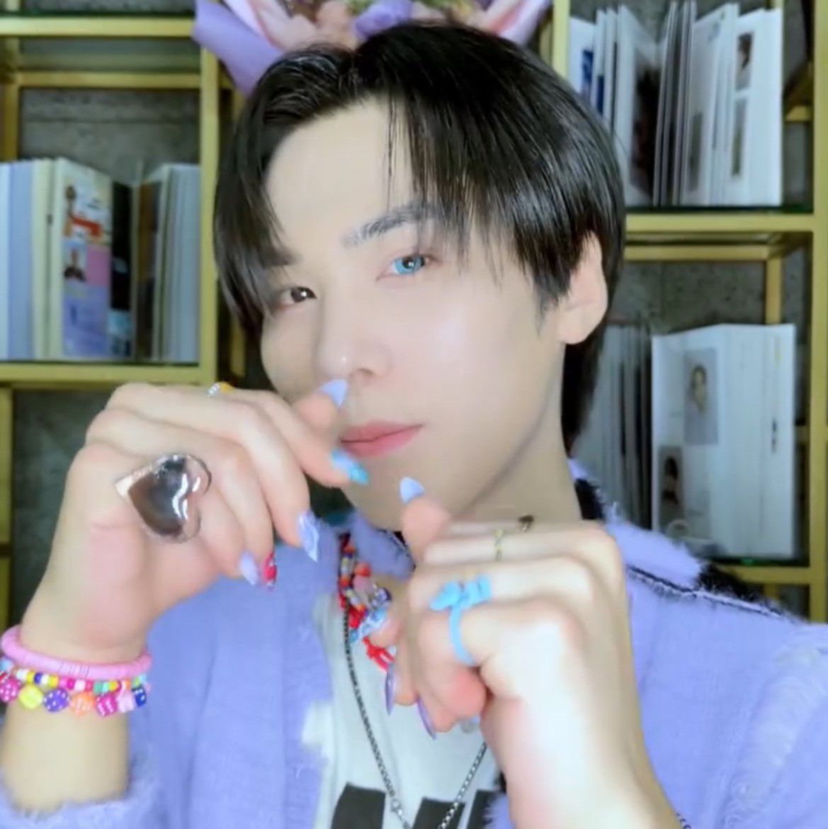 A moment captured by Rocky's fan