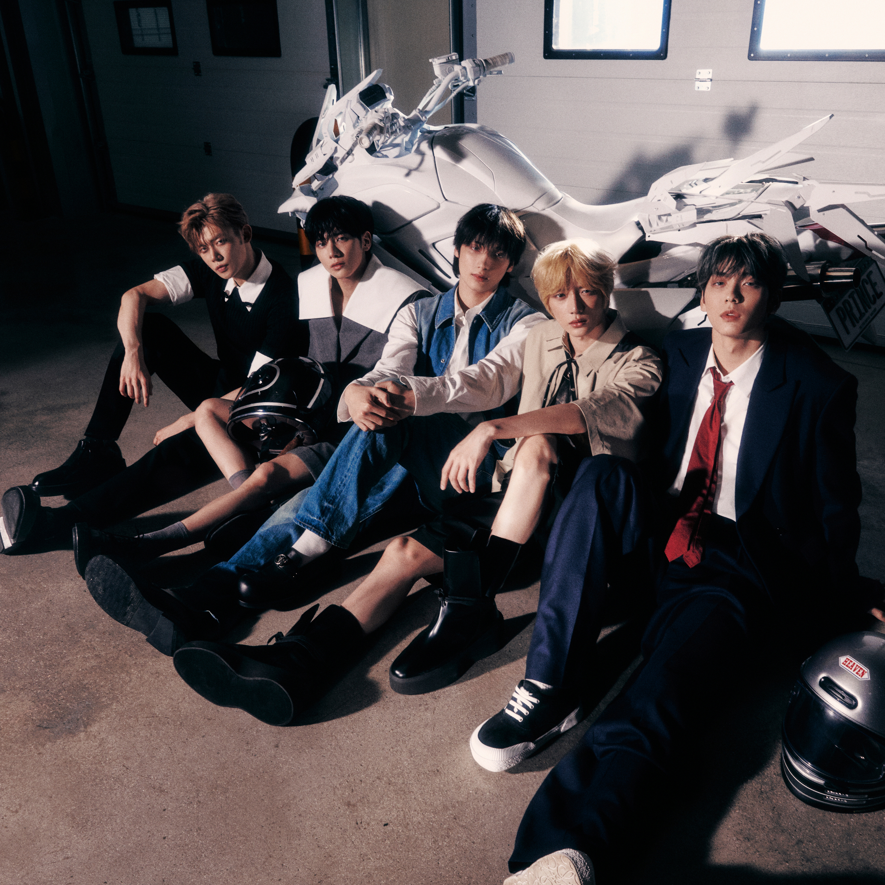 Recent activity shot of TOMORROW X TOGETHER