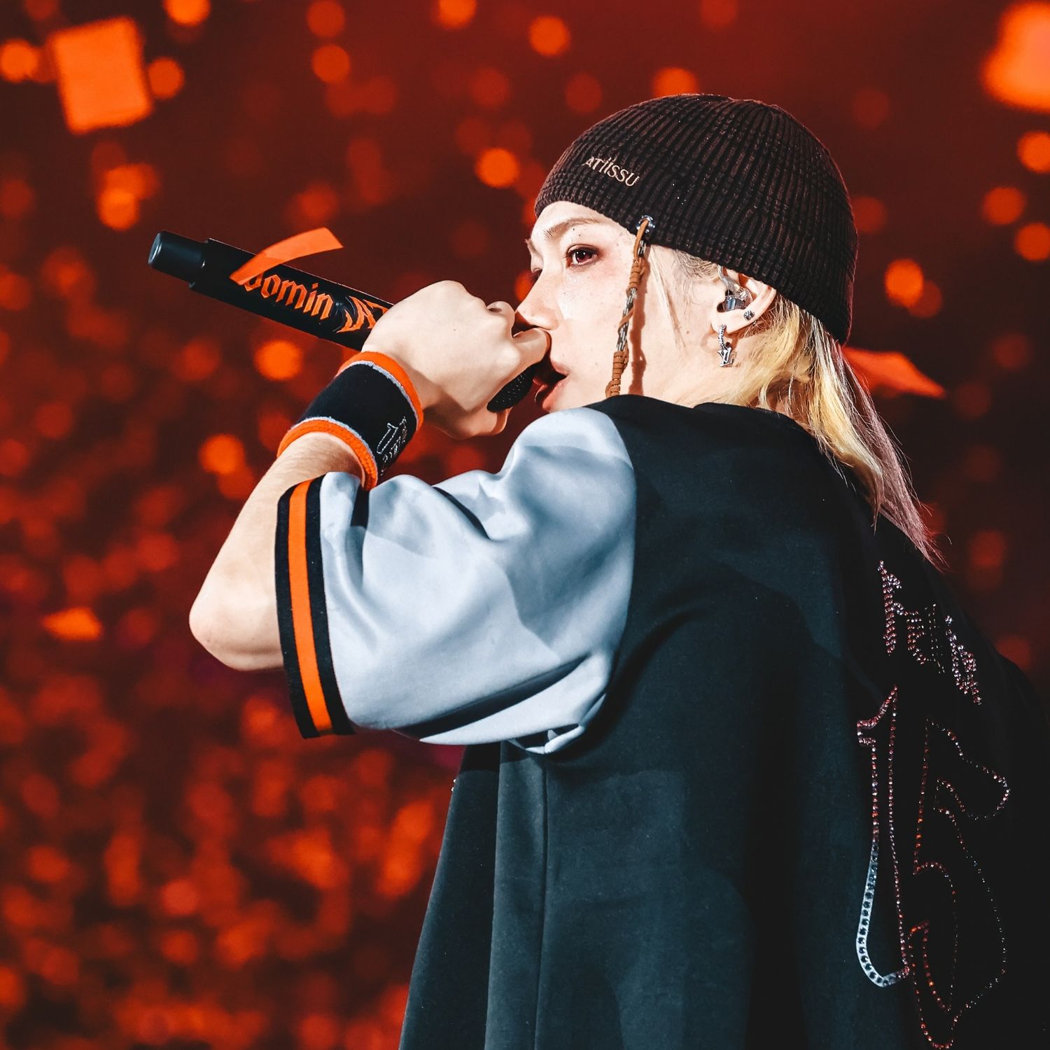 Recent activity shot of Felix (Stray Kids)