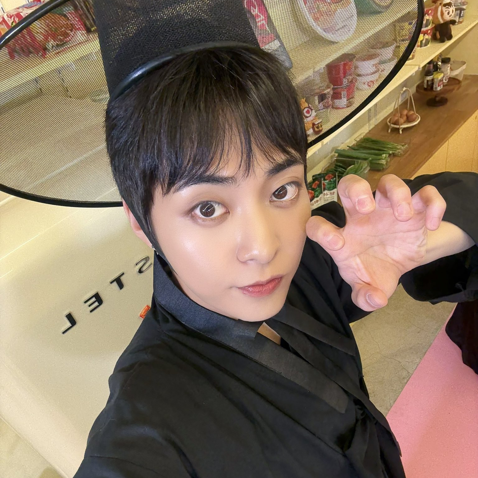 Recent activity shot of Xiumin (EXO)