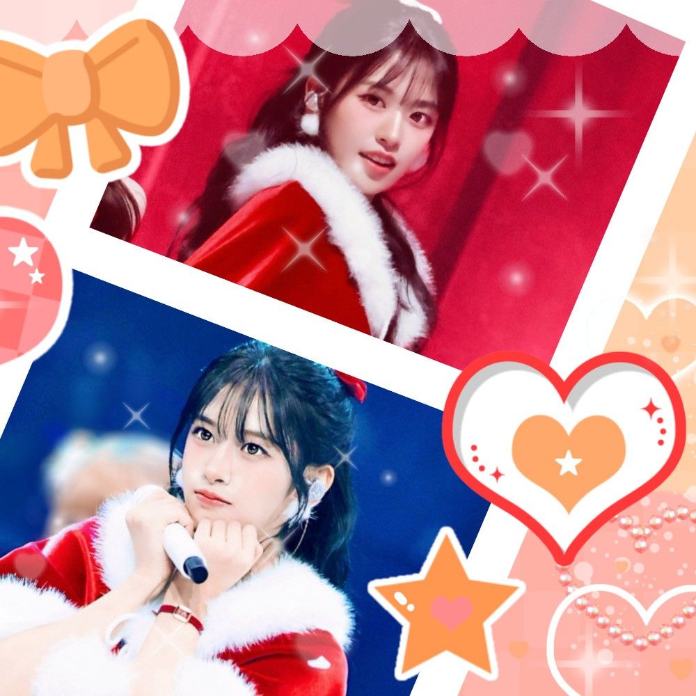 A moment captured by An Yujin (IVE)'s fan