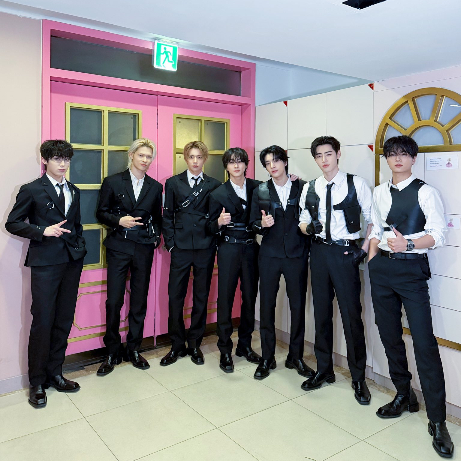 Recent activity shot of ENHYPEN