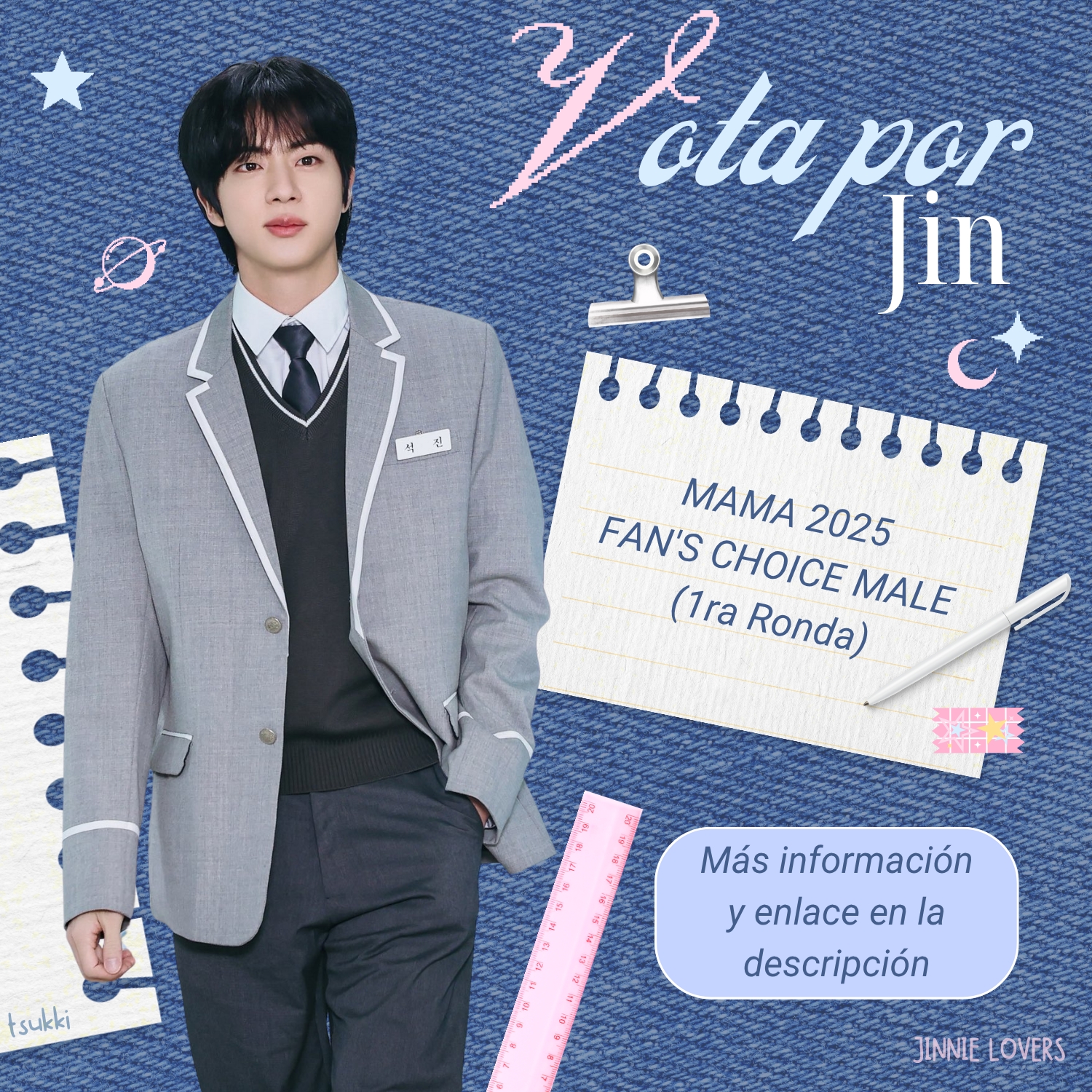 Foto terbaru Jin (BTS)