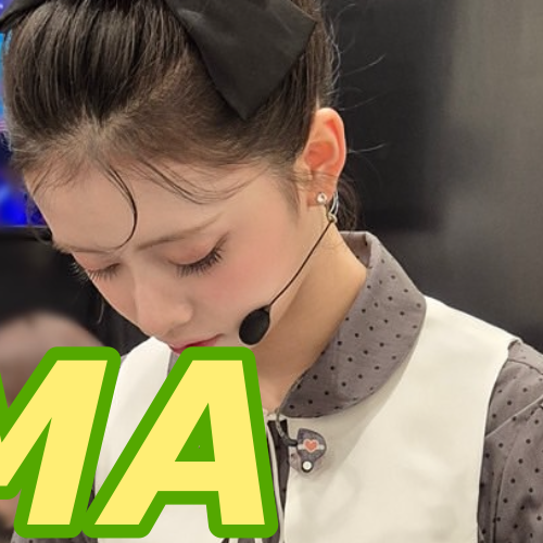 Behind-the-scenes cut of Rima (NiziU)