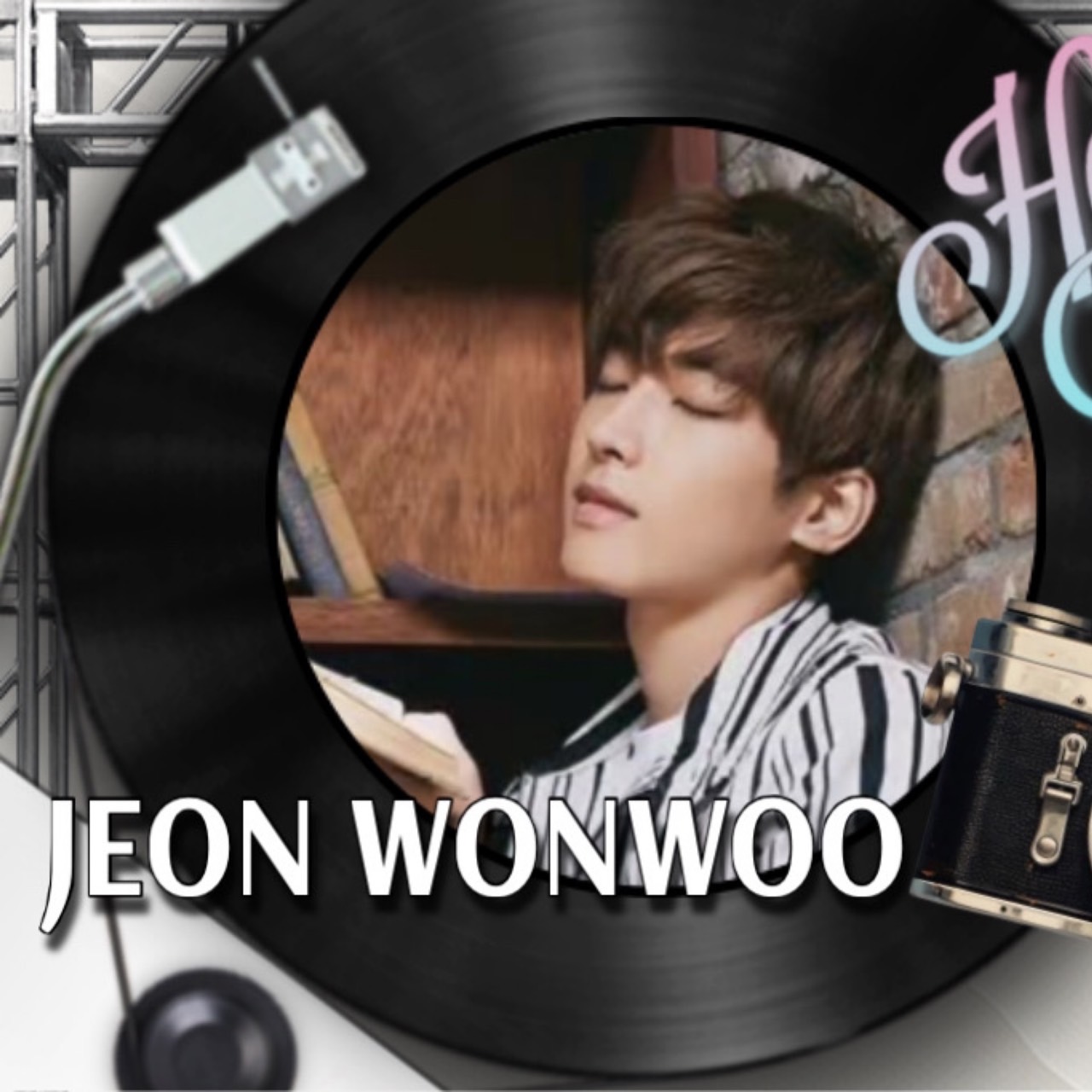 A moment captured by Wonwoo (SEVENTEEN)'s fan