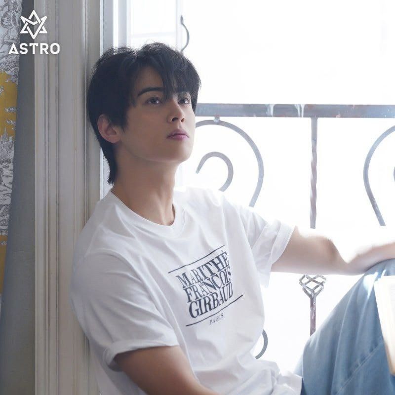 Behind-the-scenes cut of Eunwoo (ASTRO)