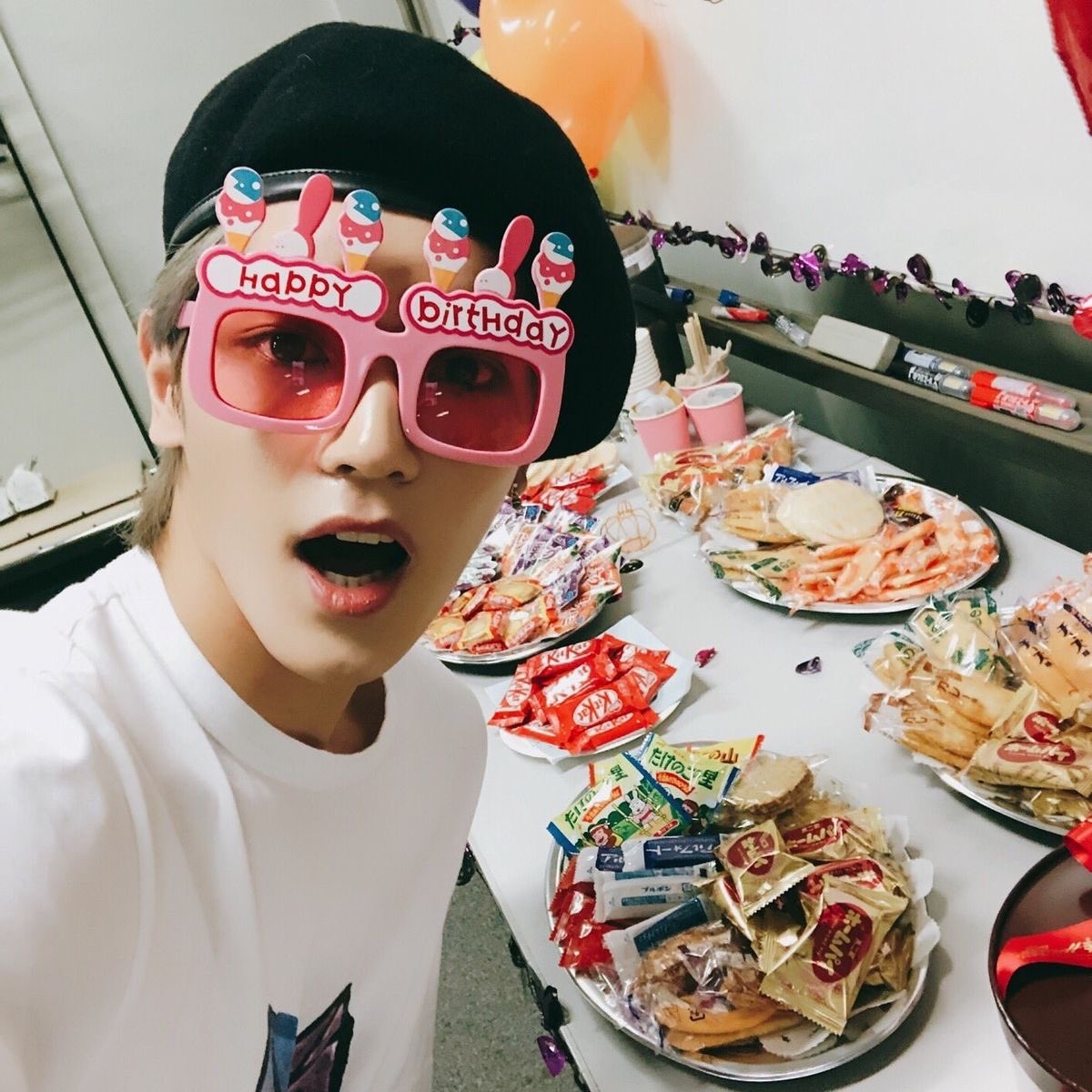 A moment captured by Taeyong (NCT 127)'s fan