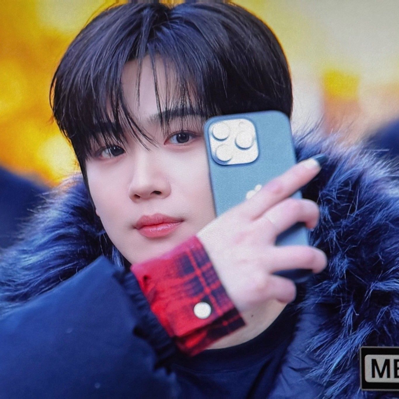 A moment captured by Kim Yohan (WEi)'s fan