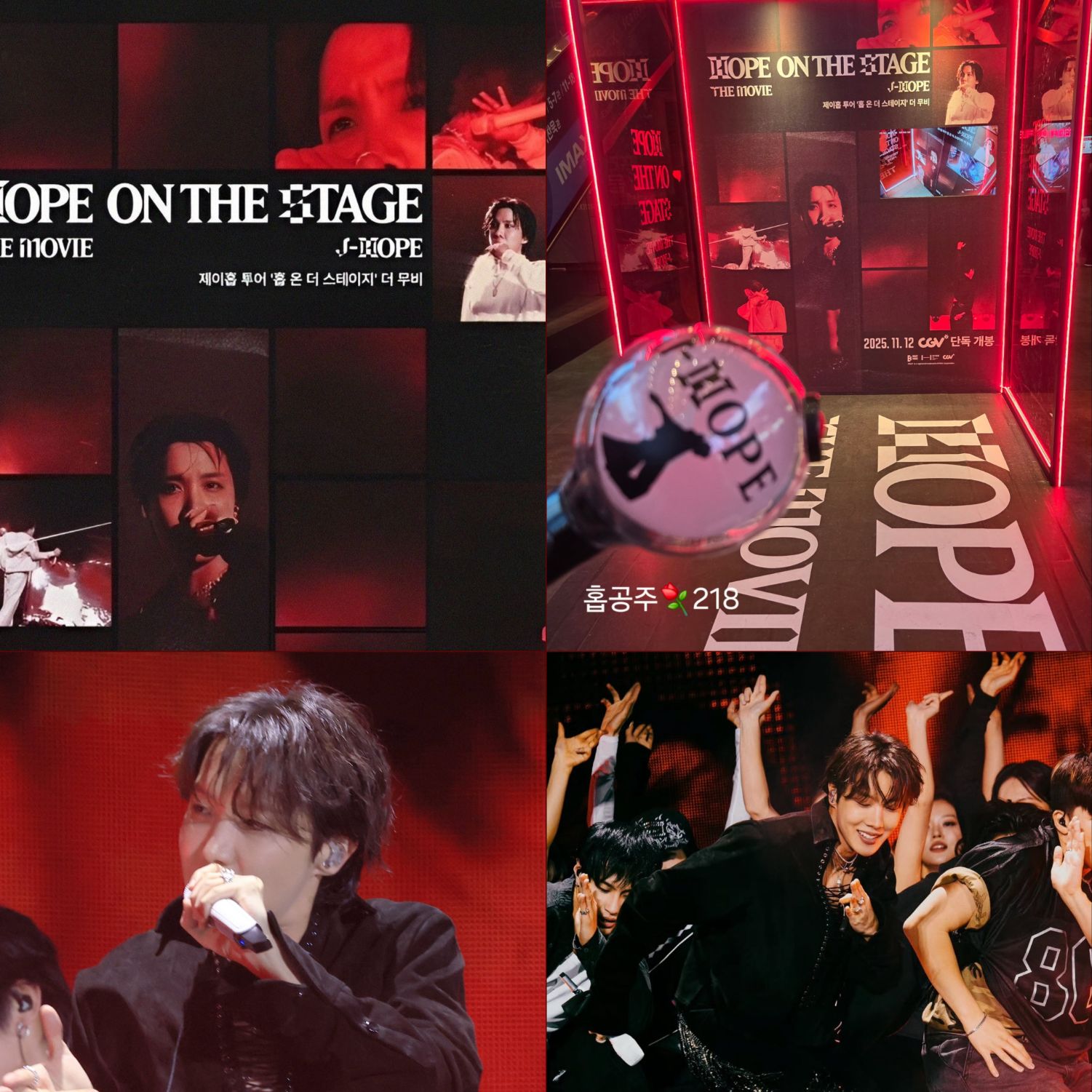 A moment captured by j-hope (BTS)'s fan