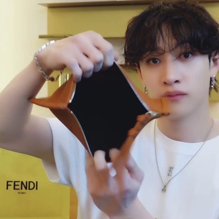 A moment captured by Bang Chan (Stray Kids)'s fan