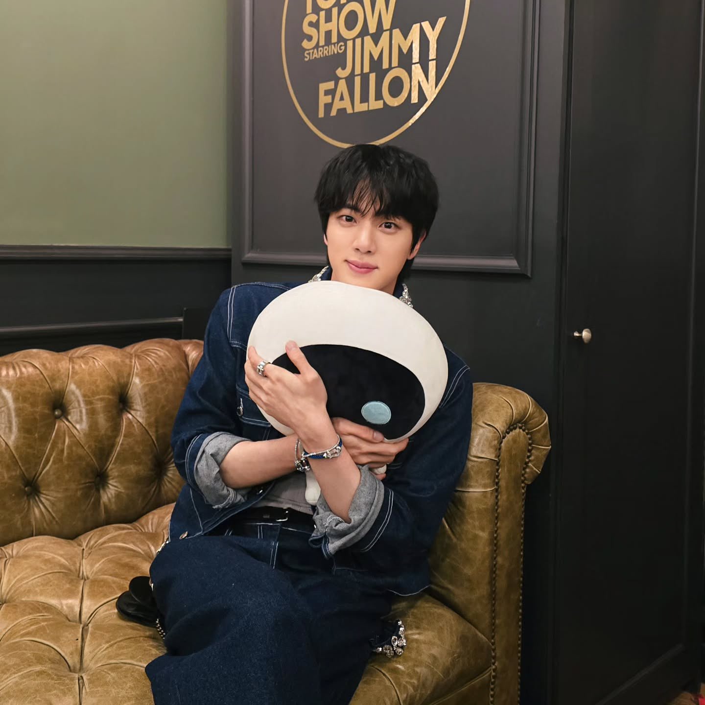 Recent activity shot of Jin (BTS)