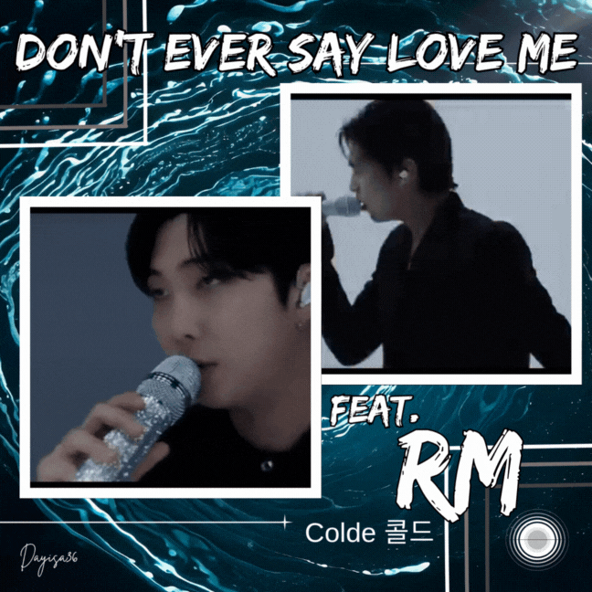 Recent activity shot of RM (BTS)