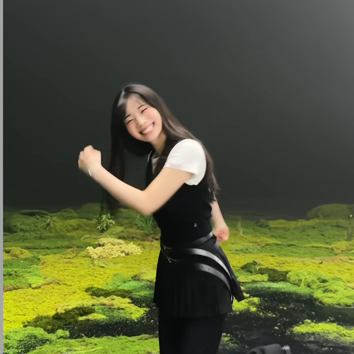 A moment captured by Dahyun (TWICE)'s fan