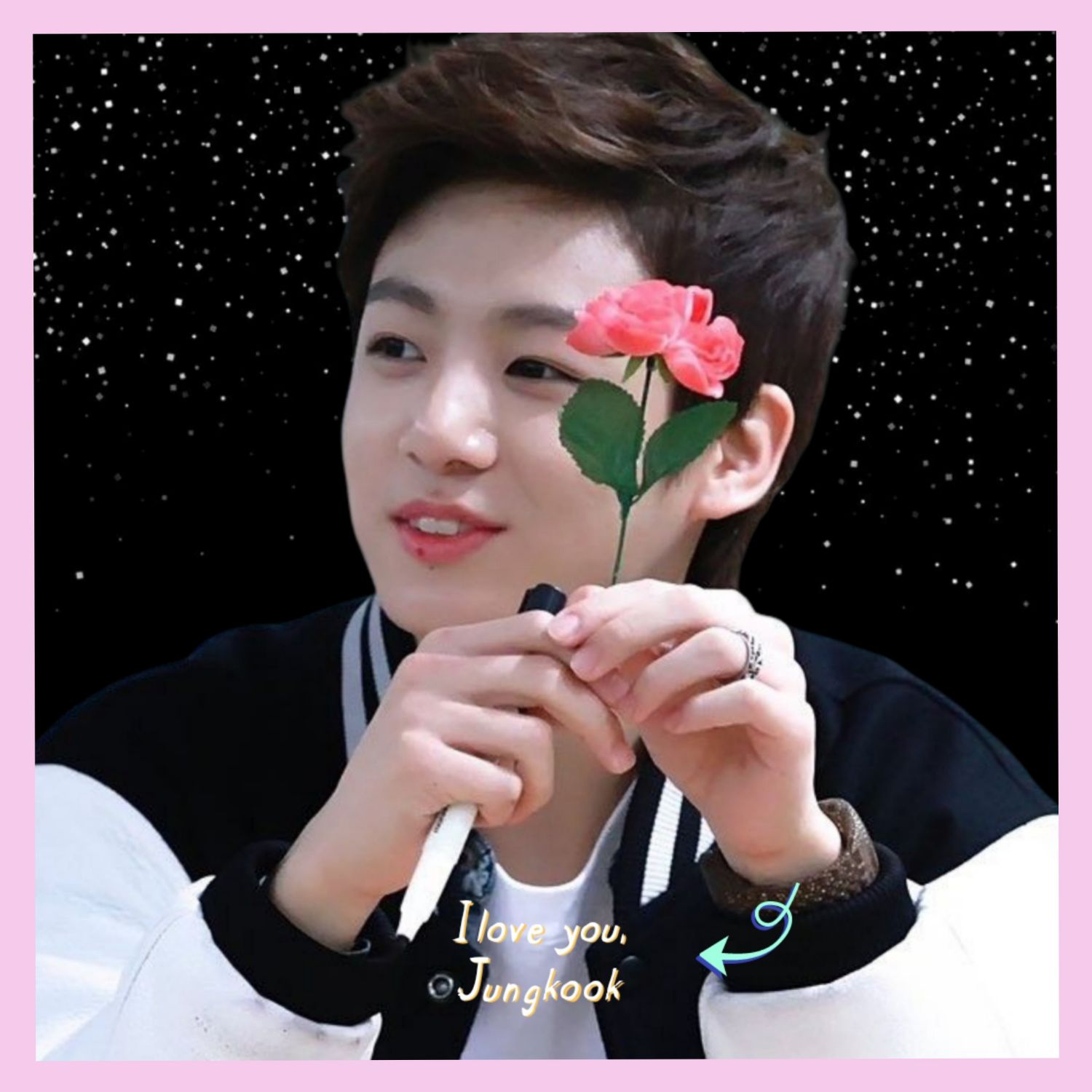 A moment captured by Jungkook (BTS)'s fan