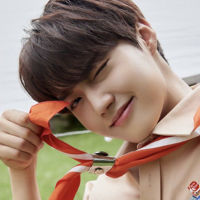 A moment captured by Doyoung (TREASURE)'s fan