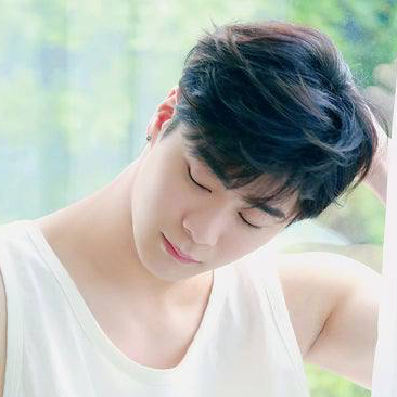 Recent activity shot of Moonbin (ASTRO)