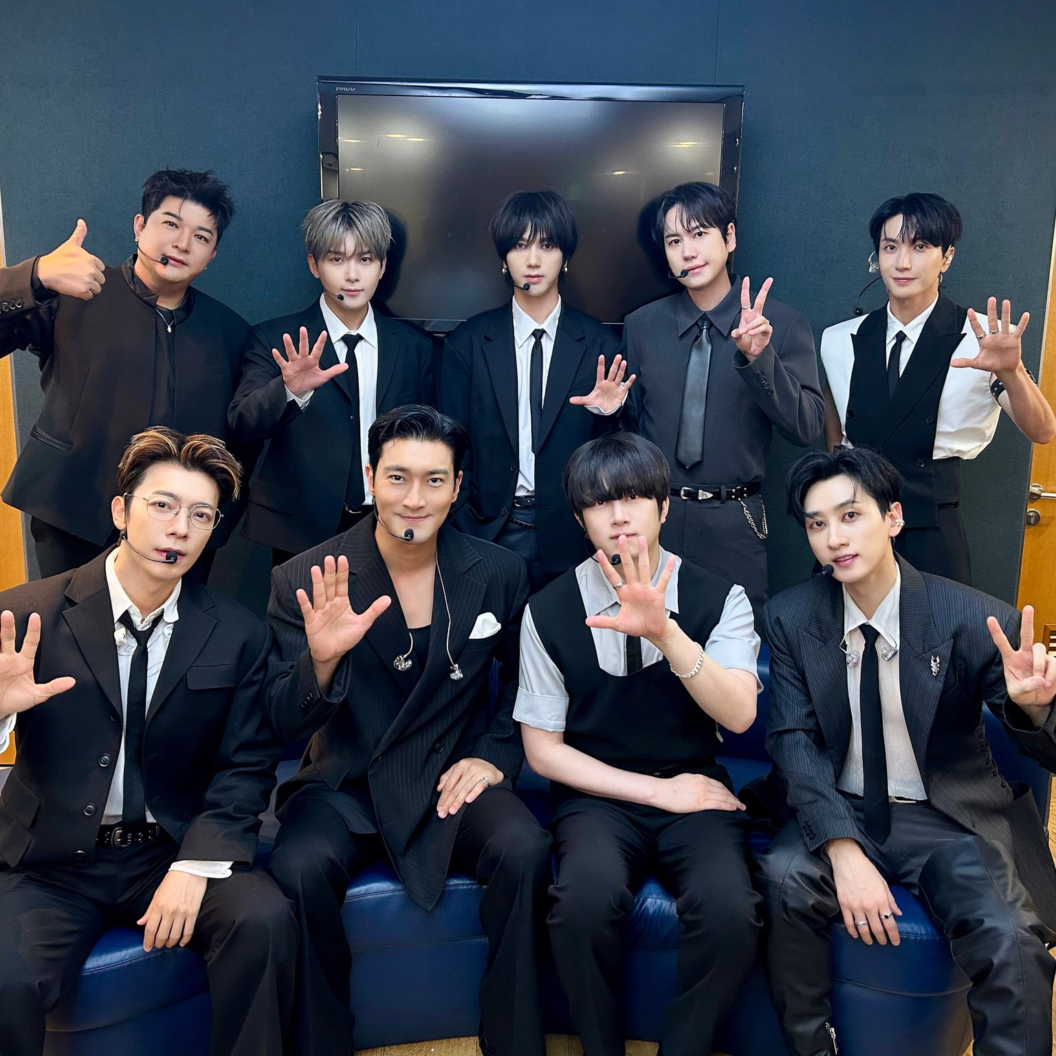 A moment captured by Super Junior's fan